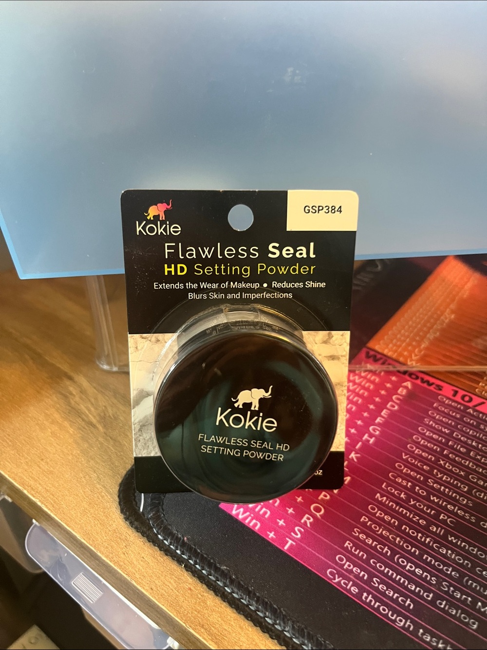 Kokie Flawless Seal HD Setting Powder — Black Compact